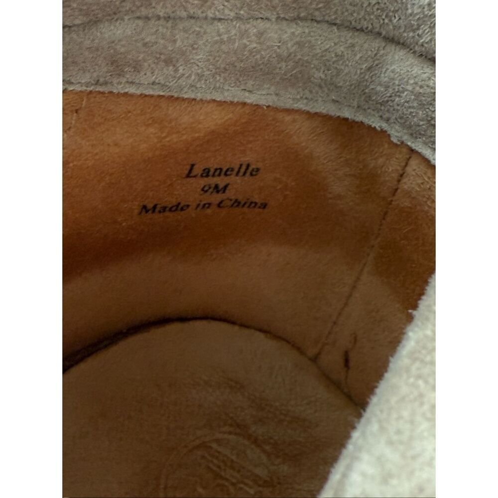LDP L'Amour Des Pieds Womens Taupe Lanelle Suede Block Heel Ankle Boots Size 9M - Picture 15 of 15